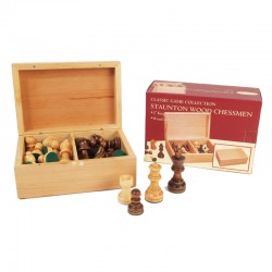 H307 Staunton Wood Chessmen