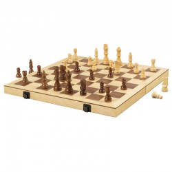 A500 16” Wood Chess Set