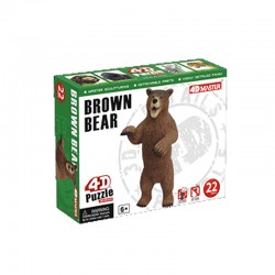 26465 4D Puzzle Brown Bear
