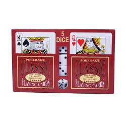 A555 Playing Card/Dice Set