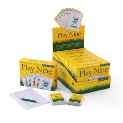 Play 9 Score Sheets: 100 Score Cards for Play Nine Golf Card Game, 6 x  9-inches by Seele&Soul Publishing